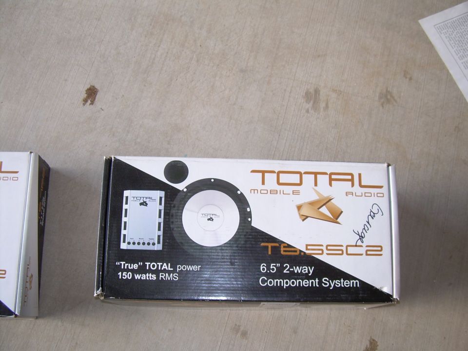 Box for Total Mobile Audio TS5SC2 6.5" 2-way component system, 150 watts RMS