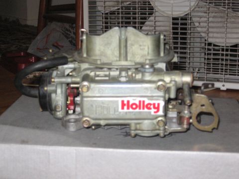 1988 Mercury Grand Marquis - Holley 4160 Carburetor front shot with Holley sticker Jan. '07