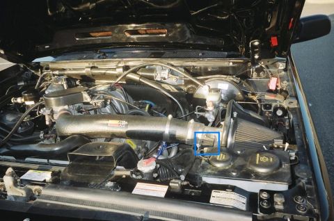 1988 Ford Bronco - MAF location.