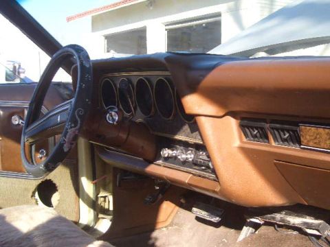 1976 Ford Ranchero - Ranchero dash completely restored, except for the dash cap.