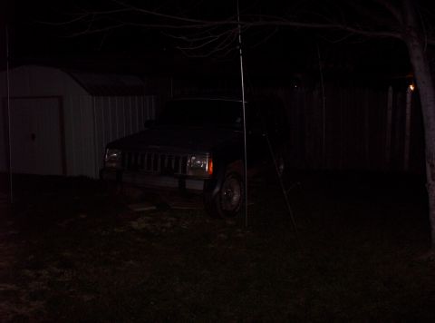 1987 Jeep Cherokee - This Jeep Cherokee appears to be an earlier model, likely from the mid-1980s, based on its grille design.