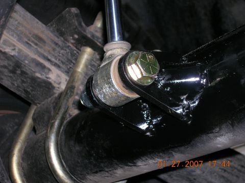 1996 Ford Bronco - Lower shock mounts