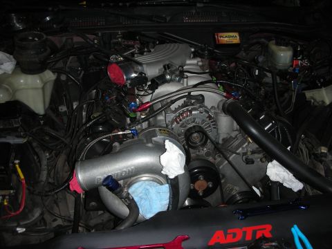 1992 Ford Crown Victoria - Custom engine build a Paxtron turbocharger and ADTR intake components.