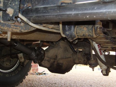 1990 Ford Bronco - underside
