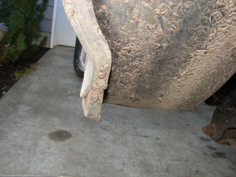 1996 Ford Bronco - Driver side rear rubbing issue