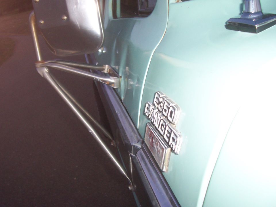 right door. Notice dents behind mirror