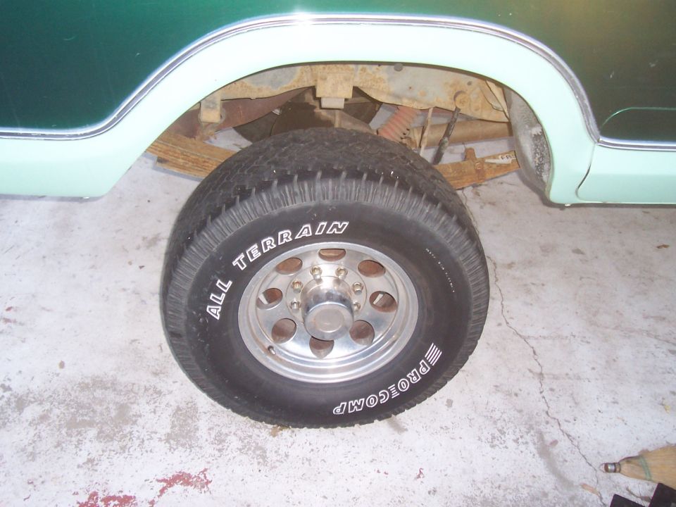 right rear tire
