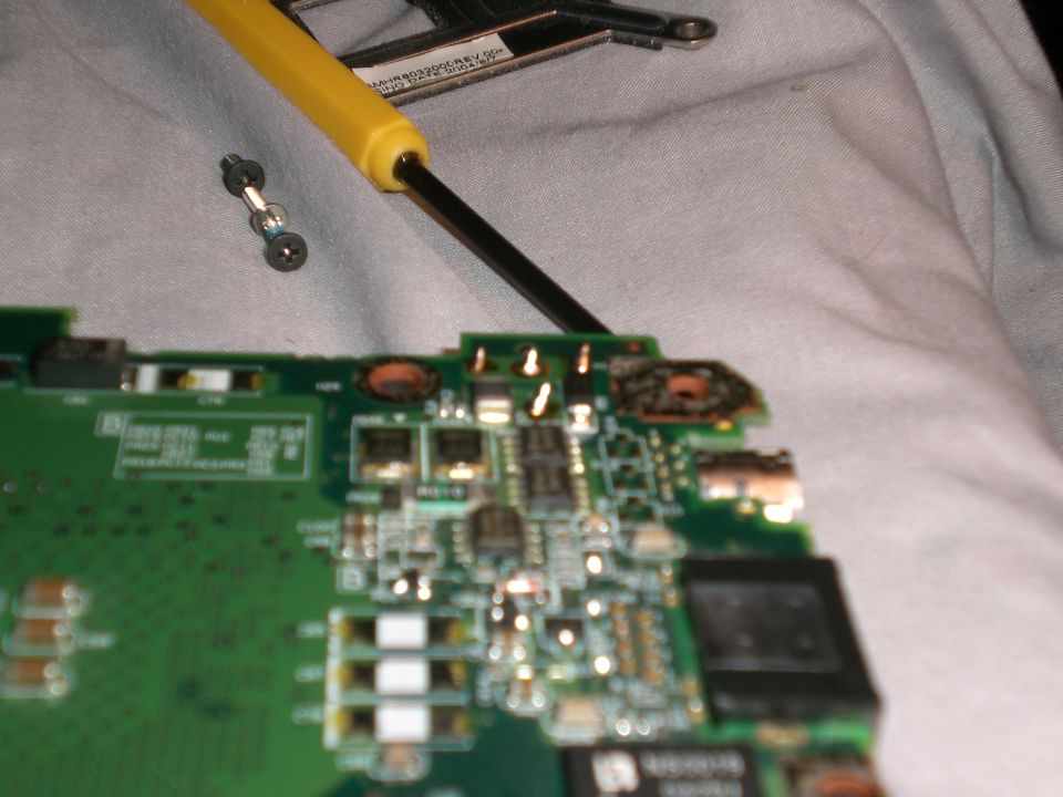 Laptop surgery!