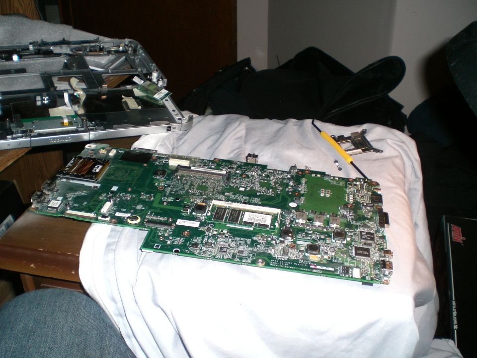 Laptop surgery!
