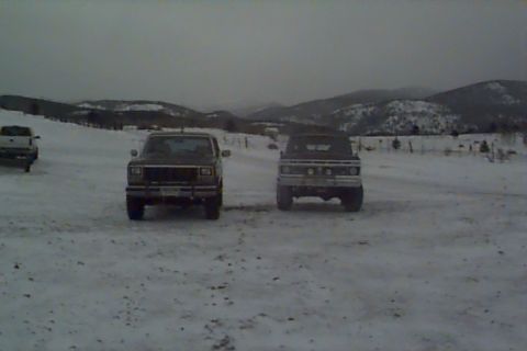 1980 Ford Bronco - This is where Rob (ZOSO) and I aired down to begin the run.