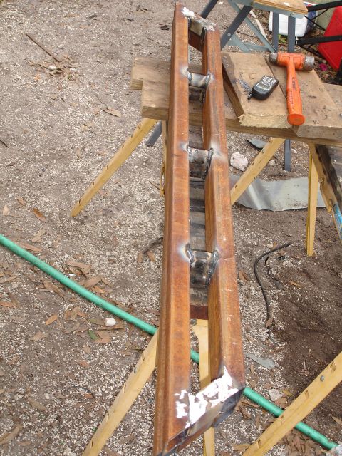 1989 Ford Bronco - Custom steel sliders fabricated and ready for installation.