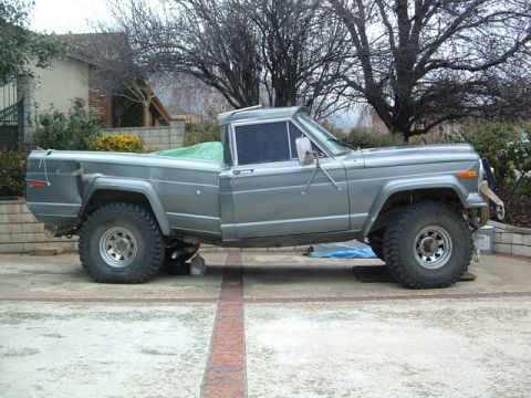 1977 Jeep J-10 - This is the old one after i rolled it down a really big hill