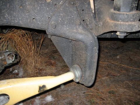 1990 Ford Bronco - This photo shows a part of a truck's suspension system, not a complete vehicle.