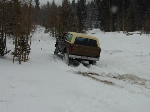 1980 Ford Bronco - Another flex shot. Not too bad for a TTB.