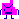 1991 Ford Probe - A pixelated purple backpack with a small handle and two legs is shown against a bright background.