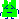 1991 Ford Probe - A green pixelated character with a sad face is depicted in this image.