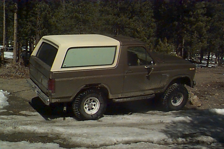 Found a rock to try some flex.