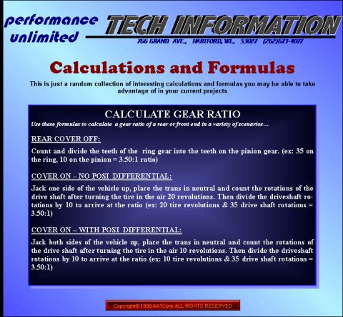 1980 Ford Bronco - Calculating gear ratios.