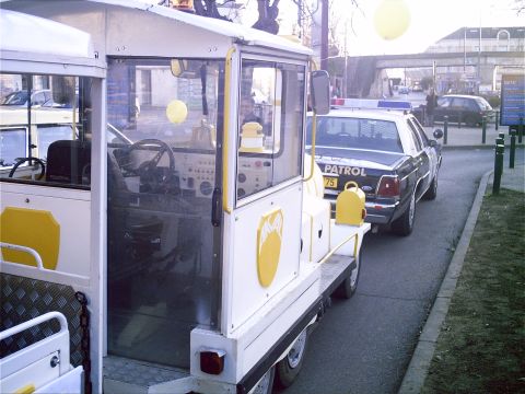 1991 Ford Crown Victoria - little train