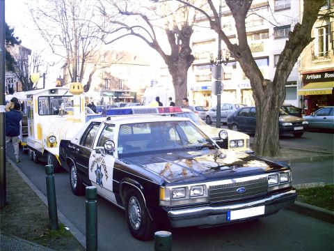 1991 Ford Crown Victoria - vic & little train