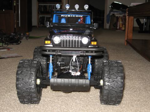 1990 Ford Bronco - This is a remote-controlled toy Jeep Rubicon, not a 1990 Ford Bronco.