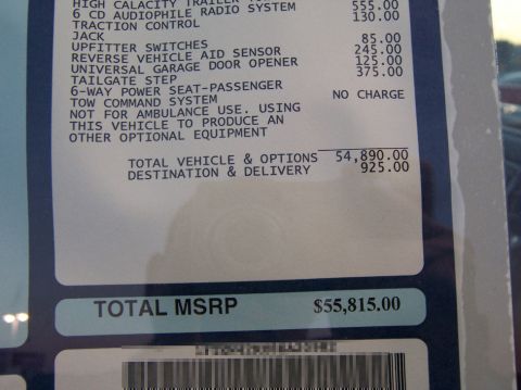 2000 Ford Excursion - WOW I almost fainted