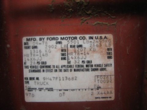 1979 Ford Ranchero photo