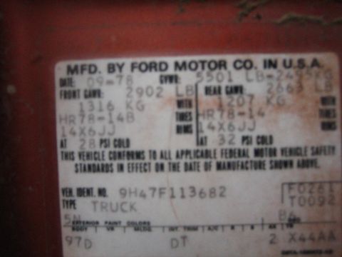 1979 Ford Ranchero photo
