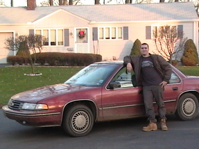 My friend Chris (Chrisafir) and his hot rod lumina