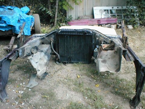 1979 Ford Bronco - big block radiator
