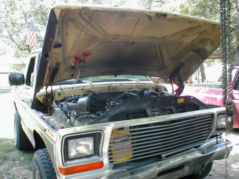 1979 Ford Bronco - from the top