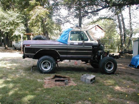 1979 Ford Bronco - well its lifted now