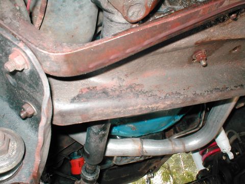 1979 Ford Bronco - its just streaming out