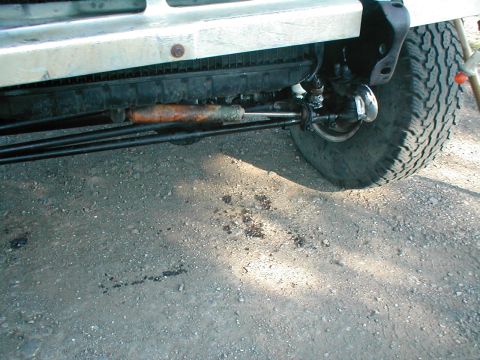 1979 Ford Bronco - i did get the power steering leak fixed. it would start small