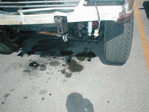 1979 Ford Bronco - and all the fluid would blow out