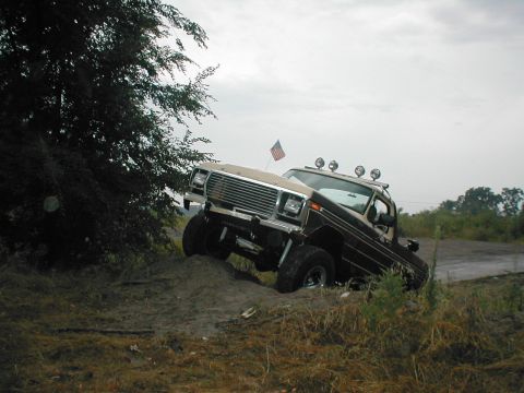 1979 Ford Bronco - but it was so much fun just to play around and have someone to take pics