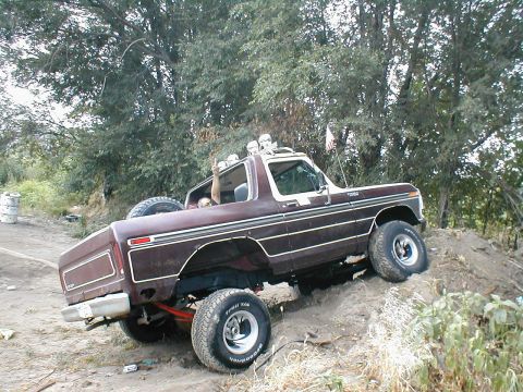 1979 Ford Bronco - i wish i had gotten a pic of the other side on this pose