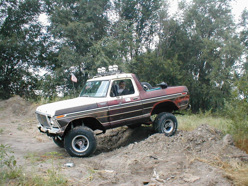 see it werent much to 4x4 on, but it was fun