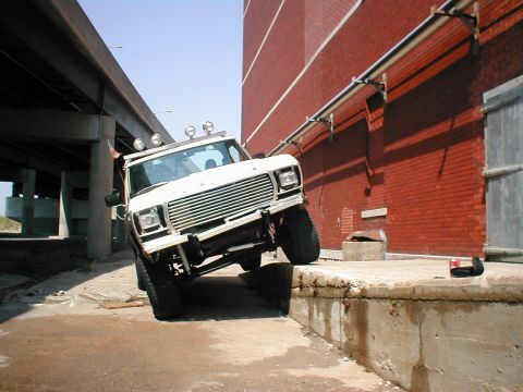 1979 Ford Bronco - but at this point my spotter / photographer had drank 2 or 3 on them small bottles of the cheapest whiskey he could afford