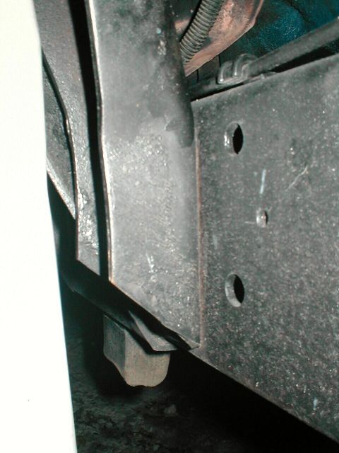 1979 Ford Bronco - and here you see what i believe to be the culprit