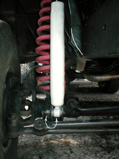 1979 Ford Bronco - if i grind that and move this over here...