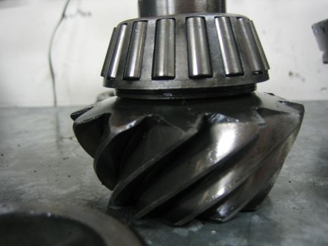 1996 Ford Bronco - Close-up of a differential gear and bearing assembly, likely for a vehicle's drivetrain.