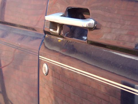 1983 Ford Bronco - The first step is to align the strike bolt so the door bends are perfectly aligned with the body bends when it's fully closed. Striker bolt…
