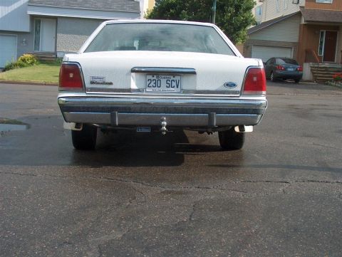 1990 Ford Crown Victoria LTD - Double exhaust - Stock for 5.0