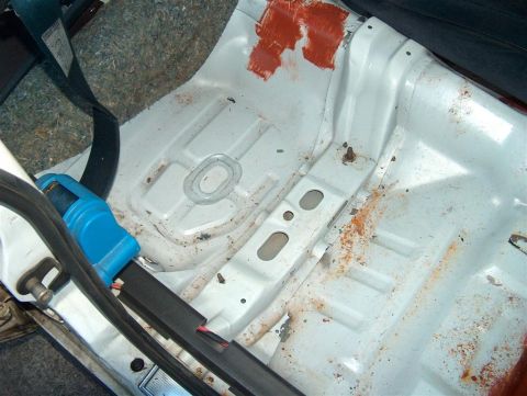 1990 Ford Crown Victoria LTD - Rear Driver floor pan