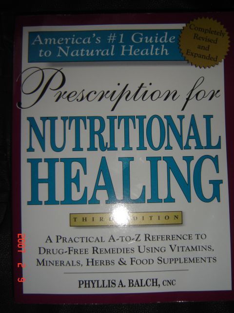 1993 Ford Bronco - This document is a book cover for 'Prescription for Nutritional Healing', a practical A-to-Z reference on drug-free remedies.