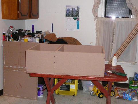 1997 Mercury Grand Marquis - OK, This is Subwoofer box design number 2. Design number 1 didn't fit in the trunk prperly. The box was scrapped. Since I had to start the…