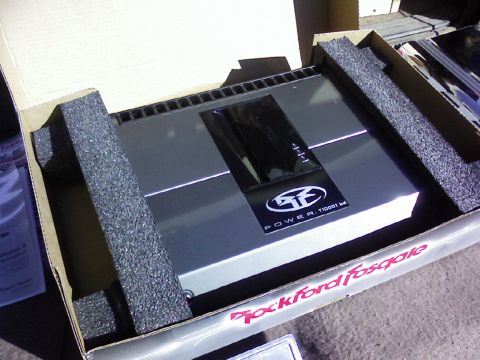 1995 Ford Bronco - New Rockford Fosgate car amplifier, model T10001 bd, packed in its original box.