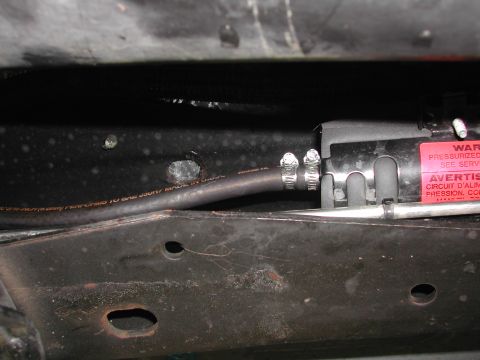 2002 Ford Excursion - new fuel line installed