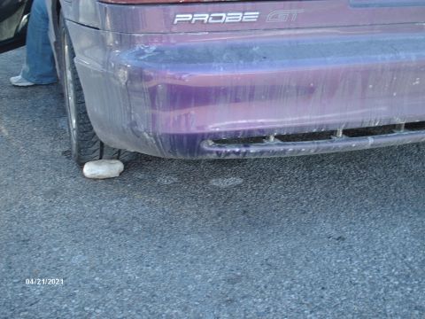 1995 Ford Probe - The rear bumper and 'PROBE GT' badging are visible on this vehicle.